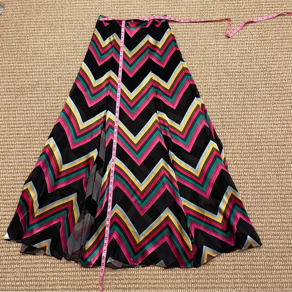 Alice + Olivia Multi Chevron Matching Two Piece Set 4/Small NWT - Picture 6 of 15